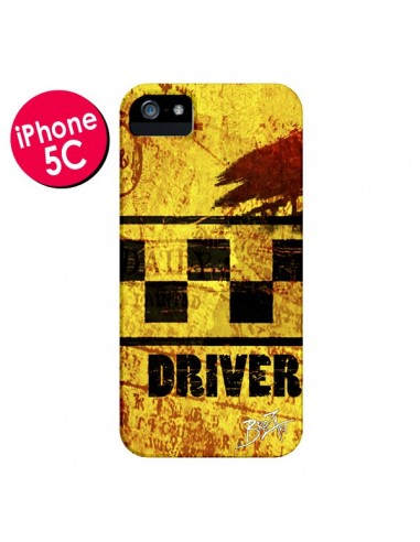 Coque Driver Taxi pour iPhone 5C - Brozart