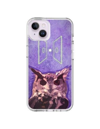 Coque iPhone 14 Plus Chouette Owl Spirit - Jonathan Perez