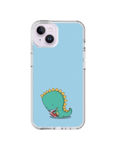 Coque iPhone 14 Plus Dino le Dinosaure - Jonathan Perez