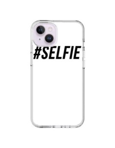 Cover iPhone 14 Plus Hashtag Selfie Nero Verticale -...