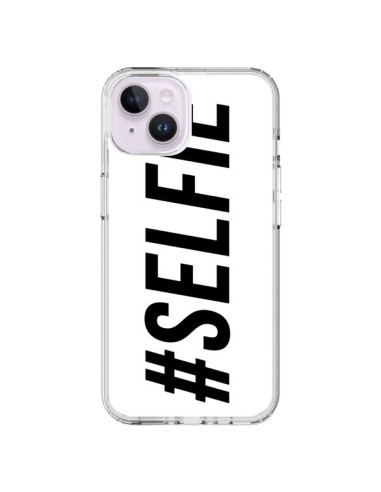 iPhone 14 Plus Case Hashtag Selfie White Orizzontale - Jonathan Perez