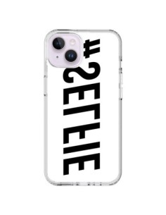 iPhone 14 Plus Case Hashtag Selfie Black Rovesciato...