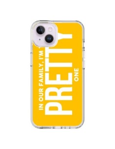 Coque iPhone 14 Plus In our family i'm the Pretty one -...