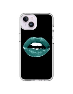 iPhone 14 Plus Case Lips Blue - Jonathan Perez