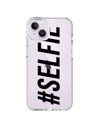 Coque iPhone 14 Plus Hashtag Selfie Transparente - Jonathan Perez