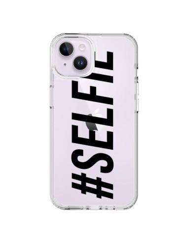 Cover iPhone 14 Plus Hashtag Selfie Trasparente - Jonathan Perez