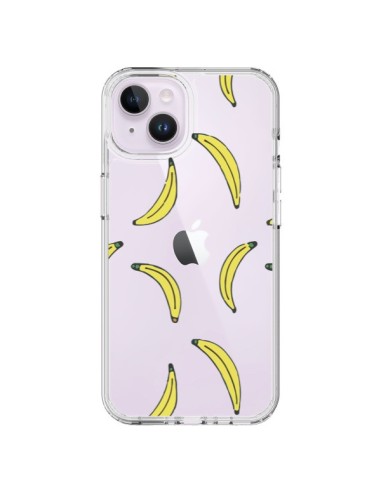 Coque iPhone 14 Plus Bananes Bananas Fruit Transparente - Dricia Do