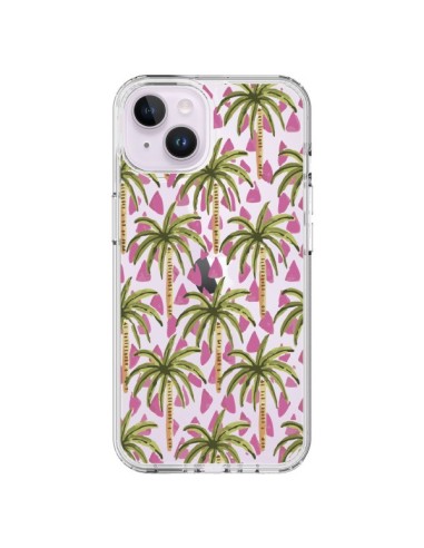 Coque iPhone 14 Plus Palmier Palmtree Transparente - Dricia Do