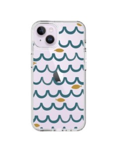 Coque iPhone 14 Plus Poisson Fish Water Transparente -...