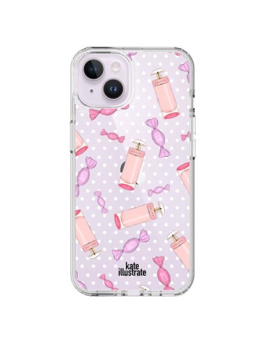 Cover iPhone 14 Plus Caramelle Trasparente - kateillustrate