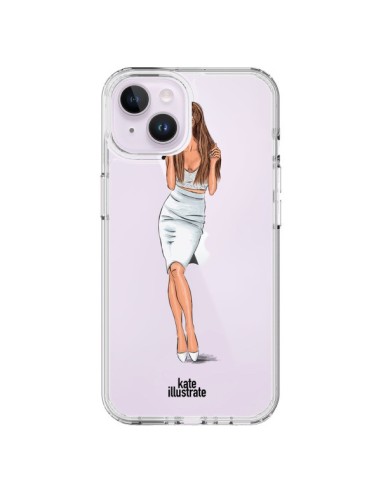 iPhone 14 Plus Case Ice Queen Ariana Grande Cantante Clear - kateillustrate