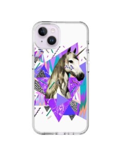 Coque iPhone 14 Plus Licorne Unicorn Azteque - Kris Tate