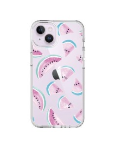 Cover iPhone 14 Plus Anguria Frutta Estate Trasparente -...
