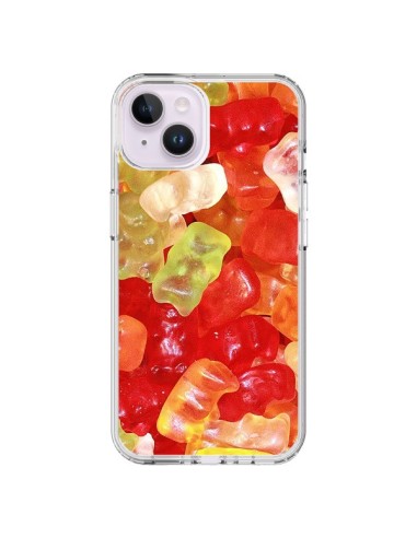 Coque iPhone 14 Plus Bonbon Ourson Multicolore Candy - Laetitia