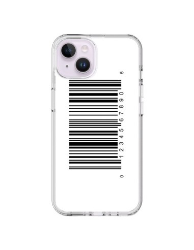 iPhone 14 Plus Case Barcode Black - Laetitia