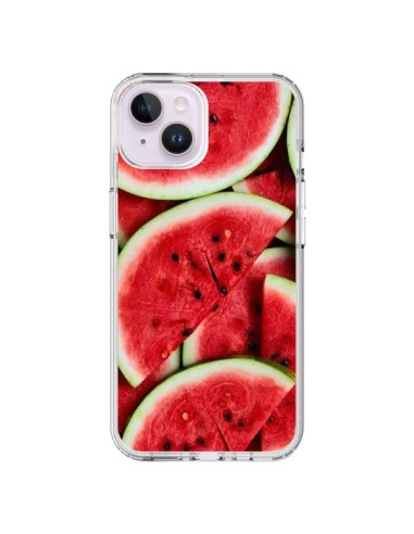 Coque iPhone 14 Plus Pastèque Watermelon Fruit - Laetitia