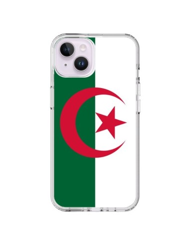 Coque iPhone 14 Plus Drapeau Algérie Algérien - Laetitia