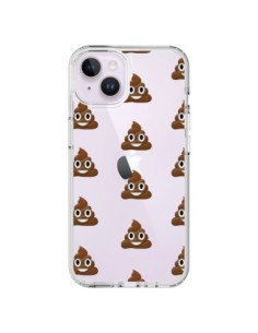 Coque iPhone 14 Plus Shit Poop Emoticone Emoji...