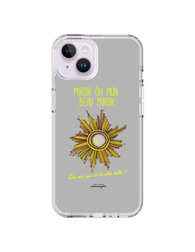 Coque iPhone 14 Plus Miroir Qui est la plus belle - Leellouebrigitte