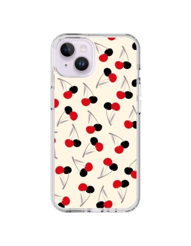 Coque iPhone 14 Plus Cerises Cherry - Leandro Pita