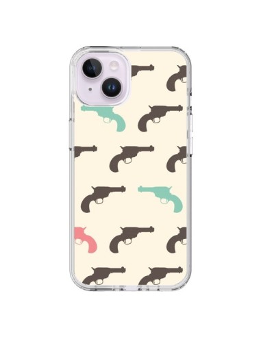 Cover iPhone 14 Plus Gun Pistolet - Leandro Pita