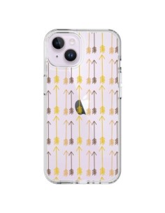Coque iPhone 14 Plus Fleche Arrow Transparente - Petit...