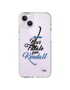Cover iPhone 14 Plus Plus Fatale que Kendall Trasparente...