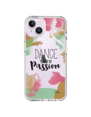 Coque iPhone 14 Plus Dance With Passion Transparente - Lolo Santo