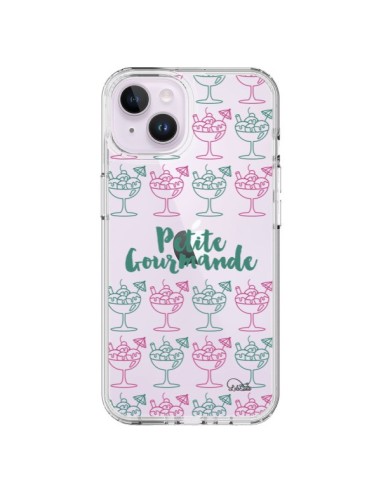 Coque iPhone 14 Plus Petite Gourmande Glaces Ete Transparente - Lolo Santo