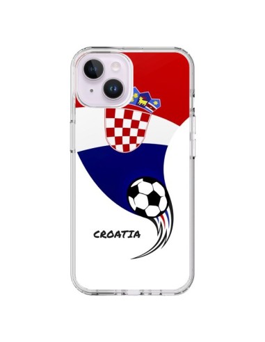 Coque iPhone 14 Plus Equipe Croatie Croatia Football - Madotta