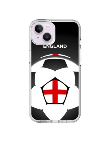Coque iPhone 14 Plus Angleterre Ballon Football - Madotta
