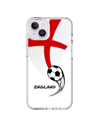 Coque iPhone 14 Plus Equipe Angleterre England Football - Madotta