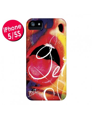 Coque Get Bouche Sexy pour iPhone 5 et 5S - Brozart