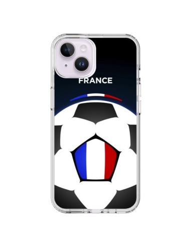 Coque iPhone 14 Plus France Ballon Football - Madotta
