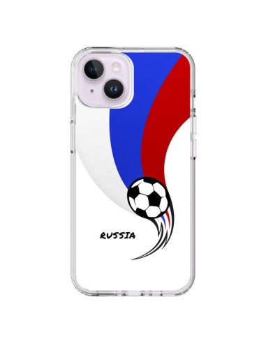 Coque iPhone 14 Plus Equipe Russie Russia Football - Madotta