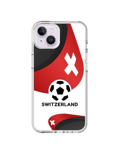 Coque iPhone 14 Plus Equipe Suisse Football - Madotta