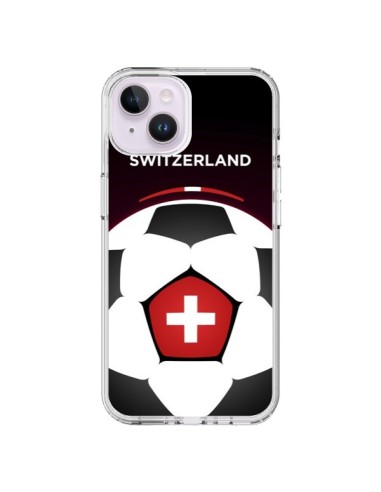 Coque iPhone 14 Plus Suisse Ballon Football - Madotta