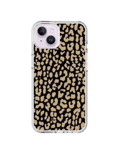 Coque iPhone 14 Plus Leopard Classique - Mary Nesrala