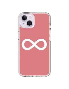Cover iPhone 14 Plus Infinity Infinito Forever Corallo -...