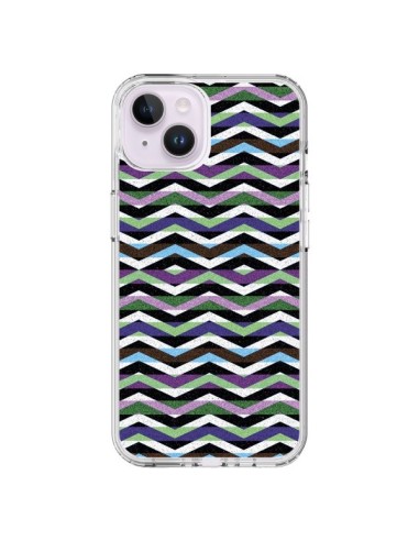 Coque iPhone 14 Plus Equilibirum Azteque Tribal - Mary Nesrala