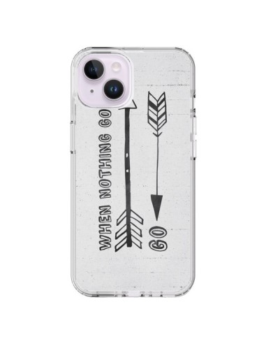iPhone 14 Plus Case When nothing goes right - Mary Nesrala