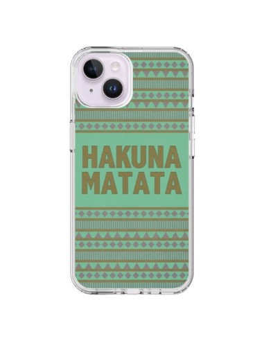 Coque iPhone 14 Plus Hakuna Matata Roi Lion - Mary Nesrala