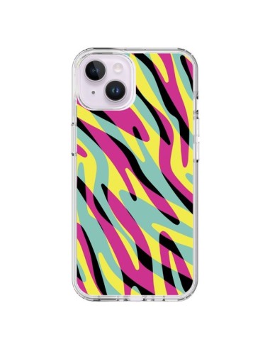 Coque iPhone 14 Plus In the wild arc en ciel - Mary Nesrala