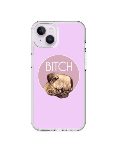 Coque iPhone 14 Plus Bulldog Bitch - Maryline Cazenave