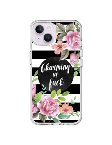 Coque iPhone 14 Plus Charming as Fuck Fleurs - Maryline Cazenave