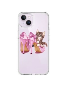 Cover iPhone 14 Plus Gattoon Gatto Kitten Scarpe Shoes...