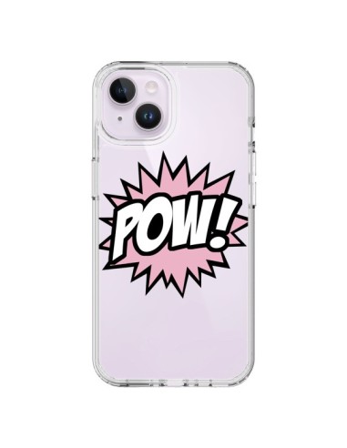 Coque iPhone 14 Plus Pow Transparente - Maryline Cazenave