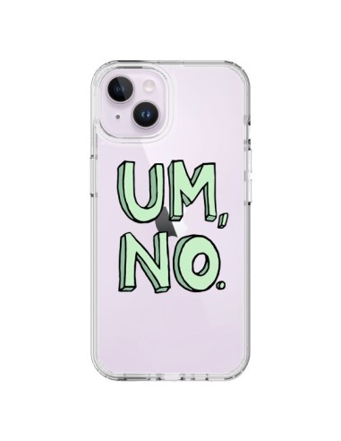 Coque iPhone 14 Plus Um, No Transparente - Maryline Cazenave