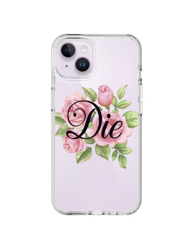 Coque iPhone 14 Plus Die Fleurs Transparente - Maryline Cazenave