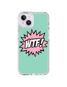Coque iPhone 14 Plus WTF Bulles BD Comics - Maryline...
